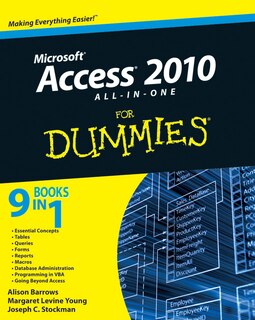 Front cover_Access 2010 All-in-One For Dummies