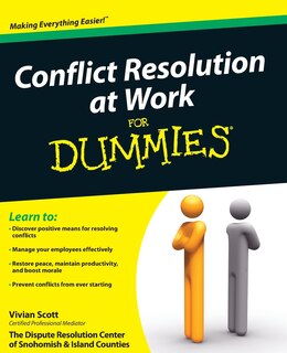 Couverture_Conflict Resolution at Work For Dummies