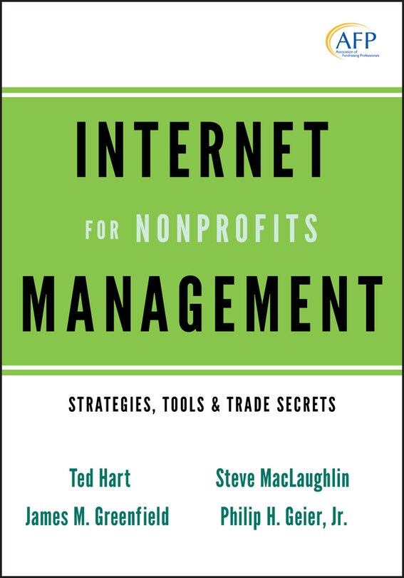 Front cover_Internet Management for Nonprofits
