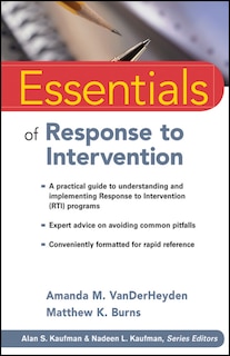 Couverture_Essentials of Response to Intervention