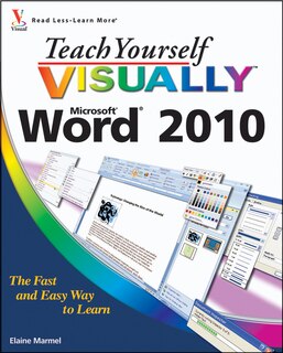 Front cover_Teach Yourself VISUALLY Word 2010