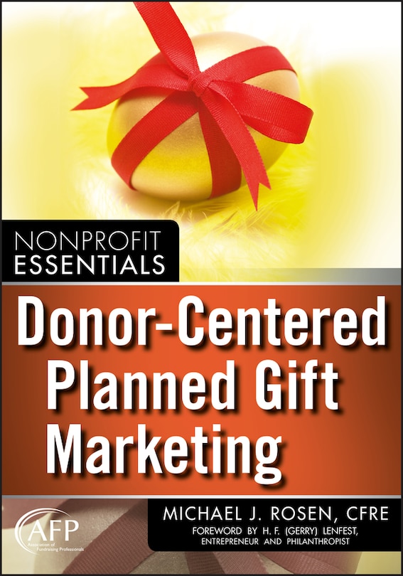 Front cover_Donor-Centered Planned Gift Marketing