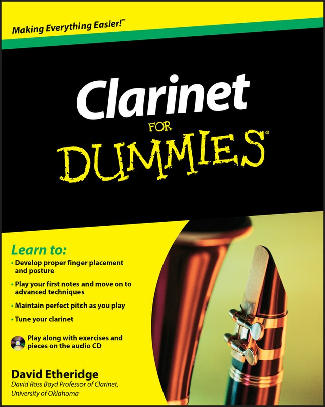 Front cover_Clarinet For Dummies
