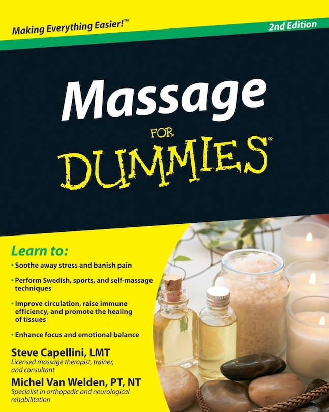 Front cover_Massage For Dummies