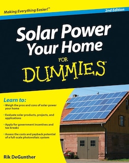 Front cover_Solar Power Your Home For Dummies