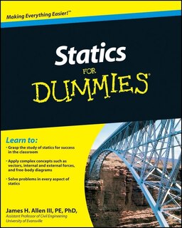 Front cover_Statics For Dummies