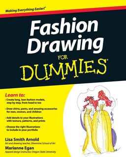 Front cover_Fashion Drawing For Dummies