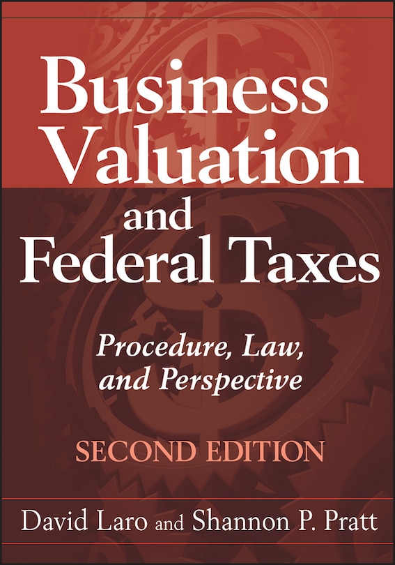 Front cover_Business Valuation And Federal Taxes