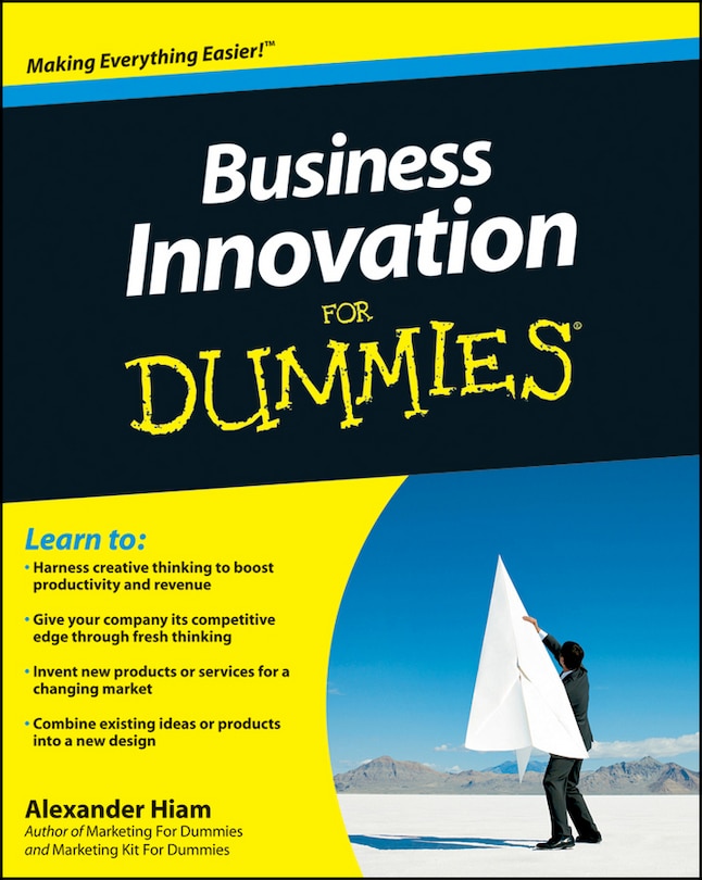 Front cover_Business Innovation For Dummies