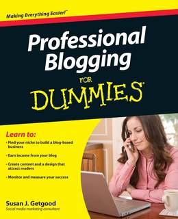Couverture_Professional Blogging For Dummies