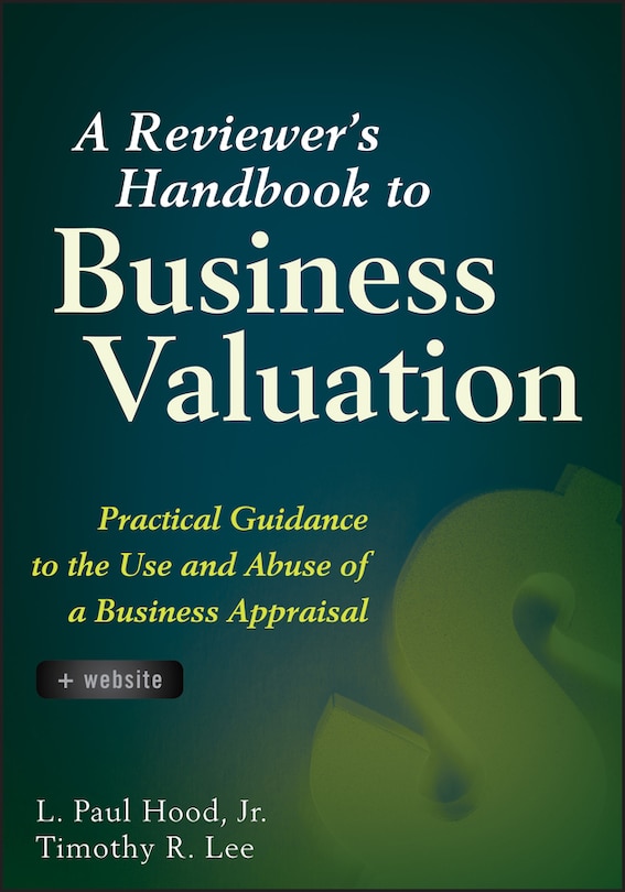 Couverture_A Reviewer's Handbook to Business Valuation