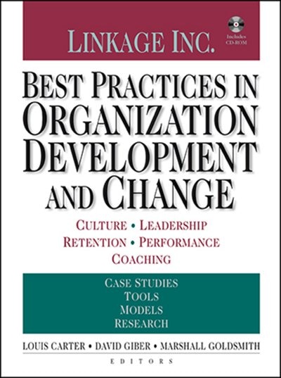 Couverture_Best Practices in Organization Development and Change