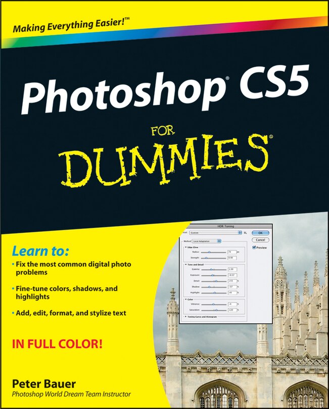Front cover_Photoshop CS5 For Dummies