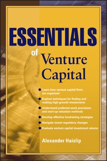 Front cover_Essentials of Venture Capital