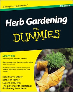 Couverture_Herb Gardening For Dummies
