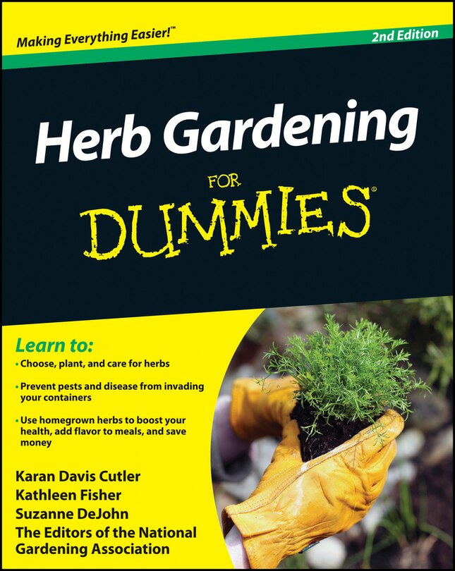 Couverture_Herb Gardening For Dummies