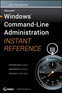 Front cover_Windows Command Line Administration Instant Reference