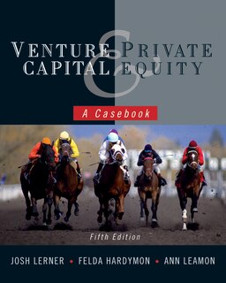 Front cover_Venture Capital and Private Equity