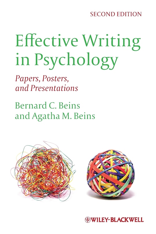 Couverture_Effective Writing in Psychology