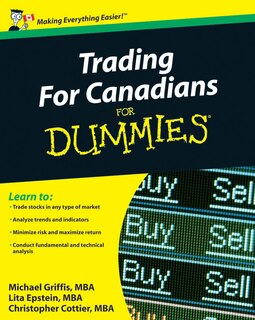 Front cover_Trading For Canadians For Dummies