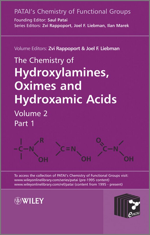 Front cover_The Chemistry of Hydroxylamines, Oximes and Hydroxamic Acids, Volume 2