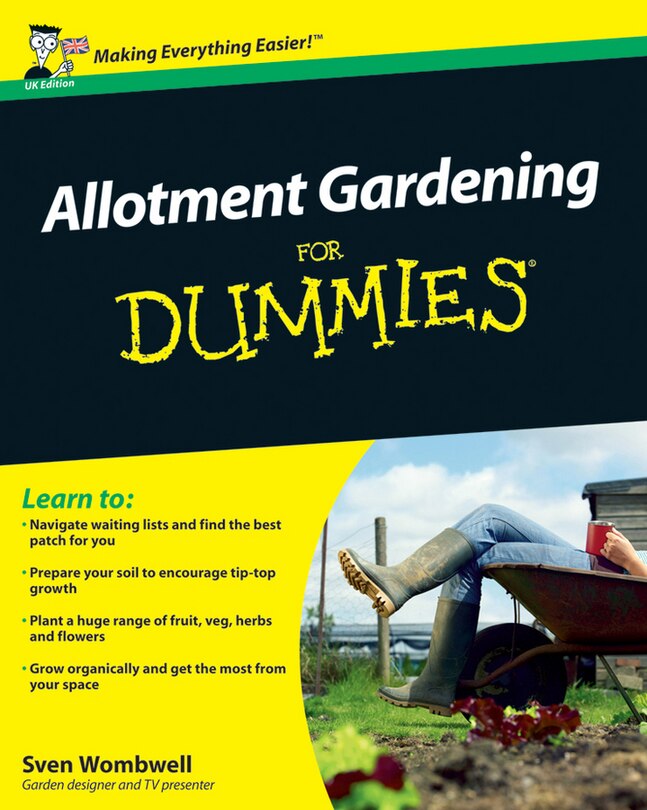 Front cover_Allotment Gardening For Dummies