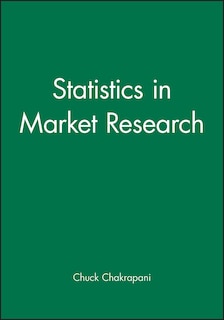 Front cover_Statistics in Market Research