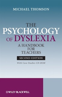Couverture_The Psychology of Dyslexia