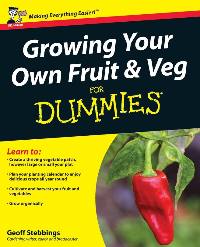 Front cover_Growing Your Own Fruit and Veg For Dummies