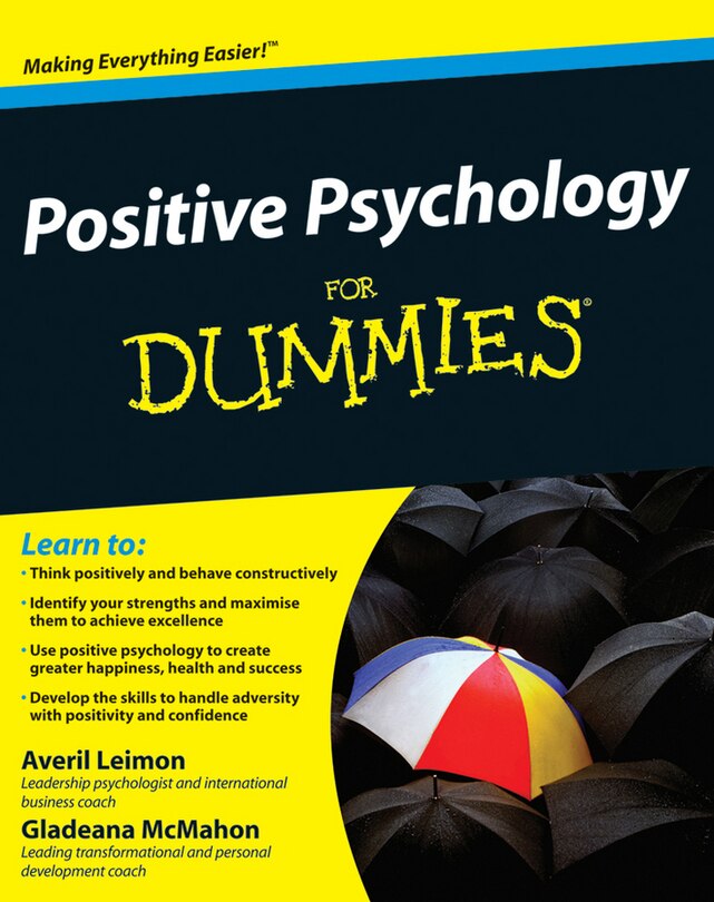 Front cover_Positive Psychology For Dummies