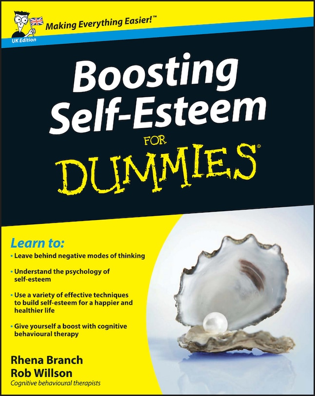 Front cover_Boosting Self-Esteem For Dummies