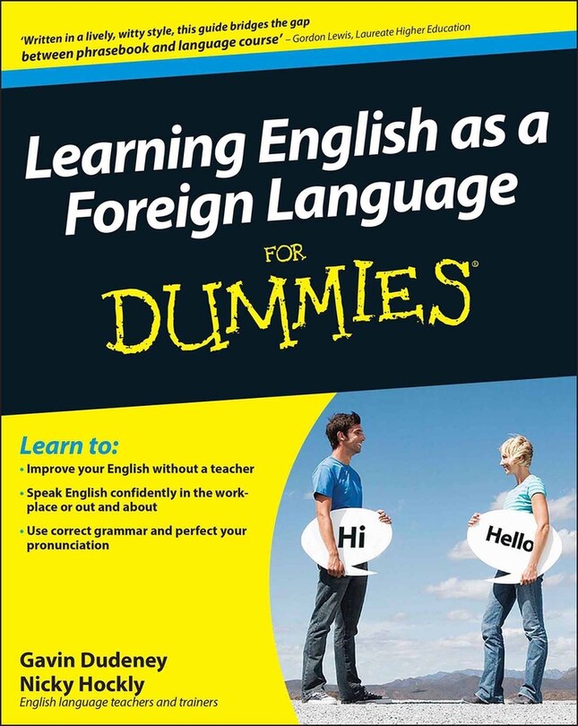 Front cover_Learning English as a Foreign Language For Dummies