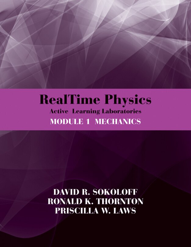 Front cover_RealTime Physics: Active Learning Laboratories, Module 1