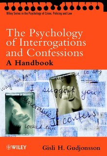 Front cover_The Psychology of Interrogations and Confessions