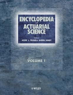 Couverture_Encyclopedia of Actuarial Science, 3 Volume Set