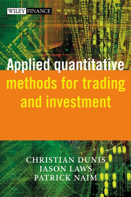 Front cover_Applied Quantitative Methods for Trading and Investment