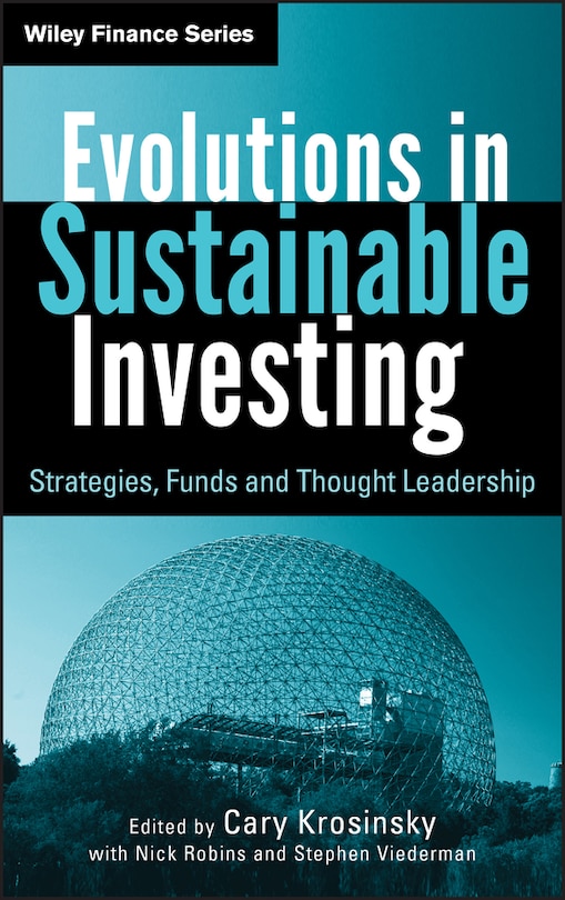 Front cover_Evolutions in Sustainable Investing
