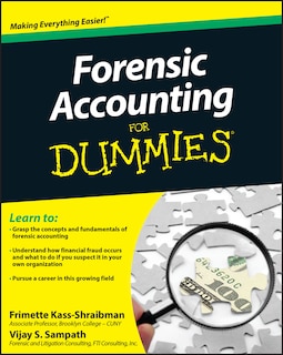 Front cover_Forensic Accounting For Dummies