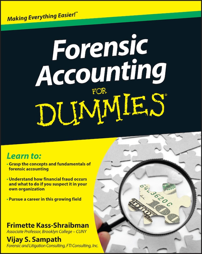 Front cover_Forensic Accounting For Dummies
