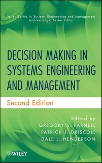 Front cover_Decision Making in Systems Engineering and Management