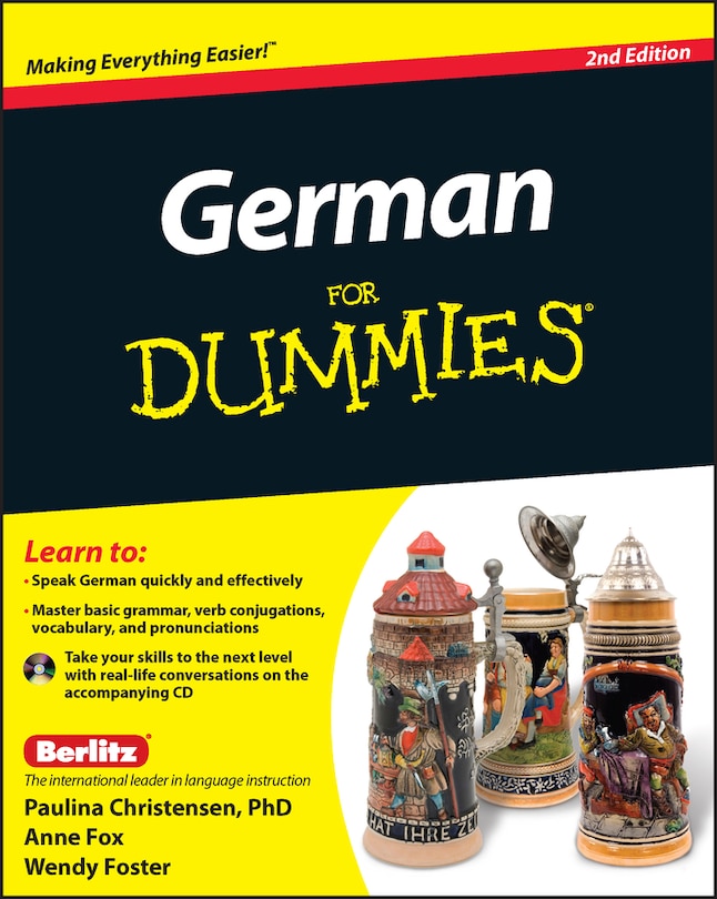 Front cover_German For Dummies, (with CD)