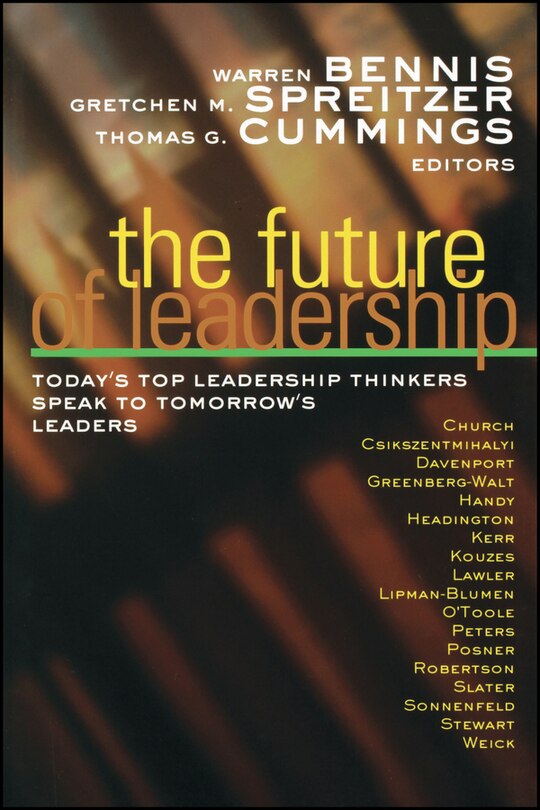 Front cover_The Future of Leadership