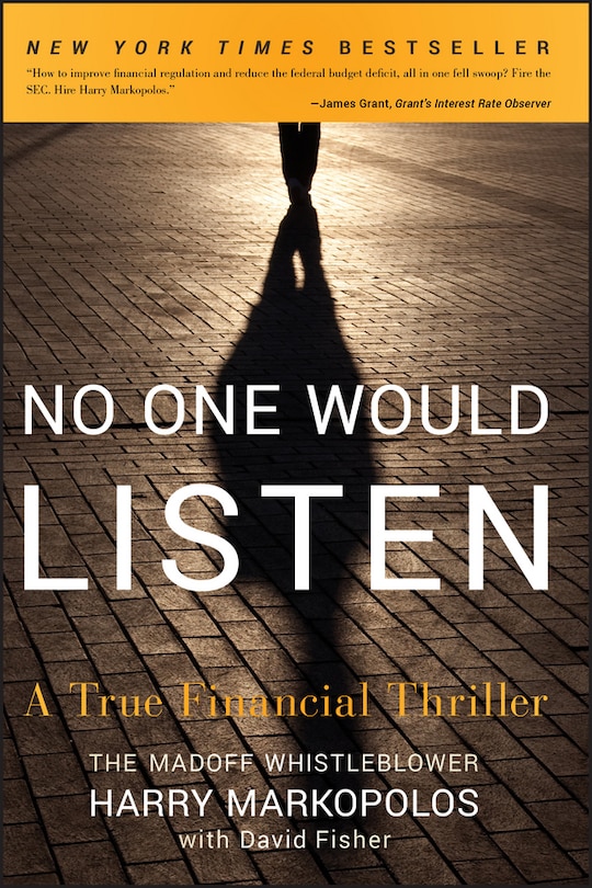 Front cover_No One Would Listen