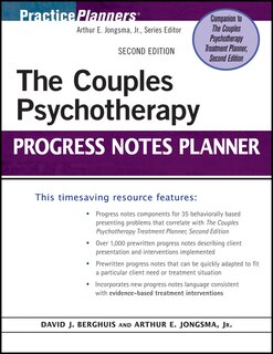 Couverture_The Couples Psychotherapy Progress Notes Planner