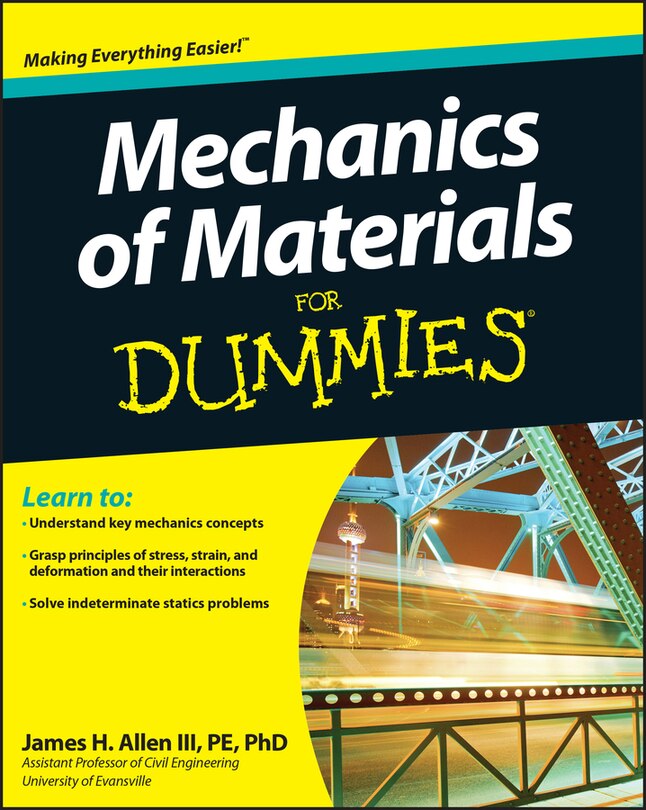 Couverture_Mechanics of Materials For Dummies