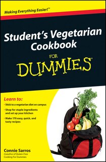Front cover_Student's Vegetarian Cookbook For Dummies