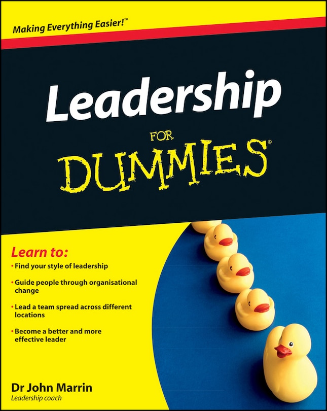 Front cover_Leadership For Dummies