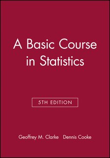 Front cover_A Basic Course in Statistics