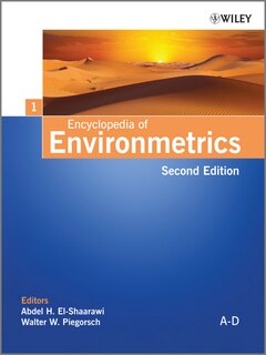 Front cover_Encyclopedia of Environmetrics, 6 Volume Set