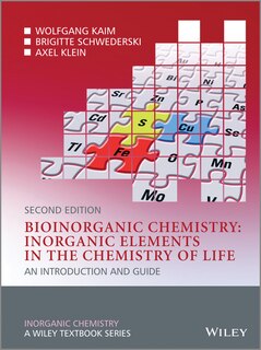Front cover_Bioinorganic Chemistry -- Inorganic Elements in the Chemistry of Life
